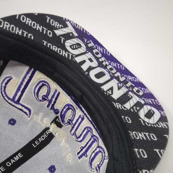 Toronto Snapback Cap Black One Size Adjustable Embroidered Leader Of The Game - Picture 8 of 10